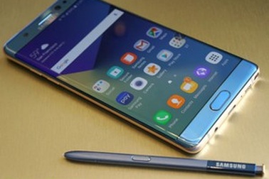 Samsung hoãn thời điểm bán lại Galaxy Note7 tại Hàn Quốc