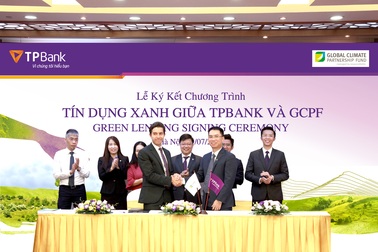TPBank và GCPF ký kết hợp đồng cho vay tín dụng xanh 20 triệu USD