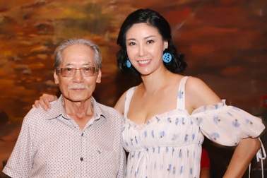 Gia đình Hoa hậu Hà Kiều Anh cùng tổ chức tang lễ cho NSƯT Quốc Trụ ở Mỹ