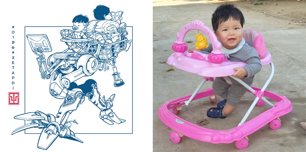 Tan chảy ngắm bộ tranh nhật kí nuôi con của ông bố họa sĩ - 6 Tan chảy ngắm bộ tranh nhật kí nuôi con của ông bố họa sĩ - 6