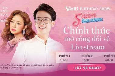 Hà Anh Tuấn cùng Amee “mở màn” sự kiện Livestream âm nhạc đặc biệt của VinID