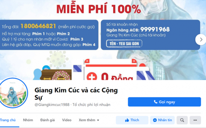 Xử phạt chủ trang fanpage “Giang Kim Cúc và các Cộng Sự” vì đăng tin sai sự thật