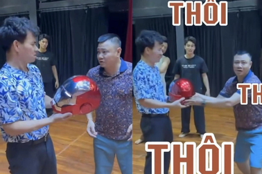 NSƯT Xuân Bắc lớn tiếng quát bạn thân Tự Long vì… quá nghịch ngợm