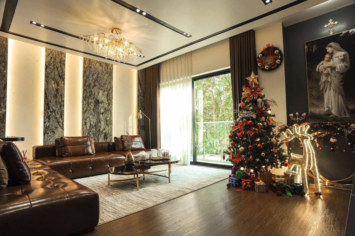 Biệt thự Hà Nội lạ với thiết kế mỗi tầng như một căn hộ chung cư biệt lập - 1 Biệt thự Hà Nội lạ với thiết kế mỗi tầng như một căn hộ chung cư biệt lập - 1