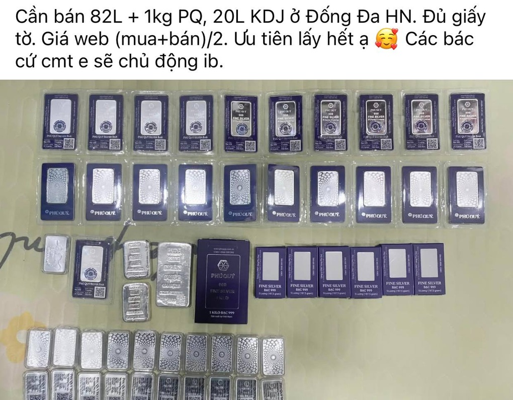 Giá vàng cao, đổ xô đầu tư bạc: Cảnh báo rủi ro từ cơn sốt - 2 Giá vàng cao, đổ xô đầu tư bạc: Cảnh báo rủi ro từ cơn sốt - 2