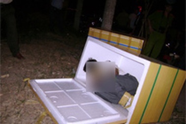 Bắt thủ phạm giết hai người nhét vào thùng xốp