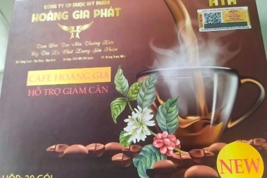 Cafe Hoàng Gia giảm cân khiến bệnh nhân phải cấp cứu chứa chất cấm nguy hại