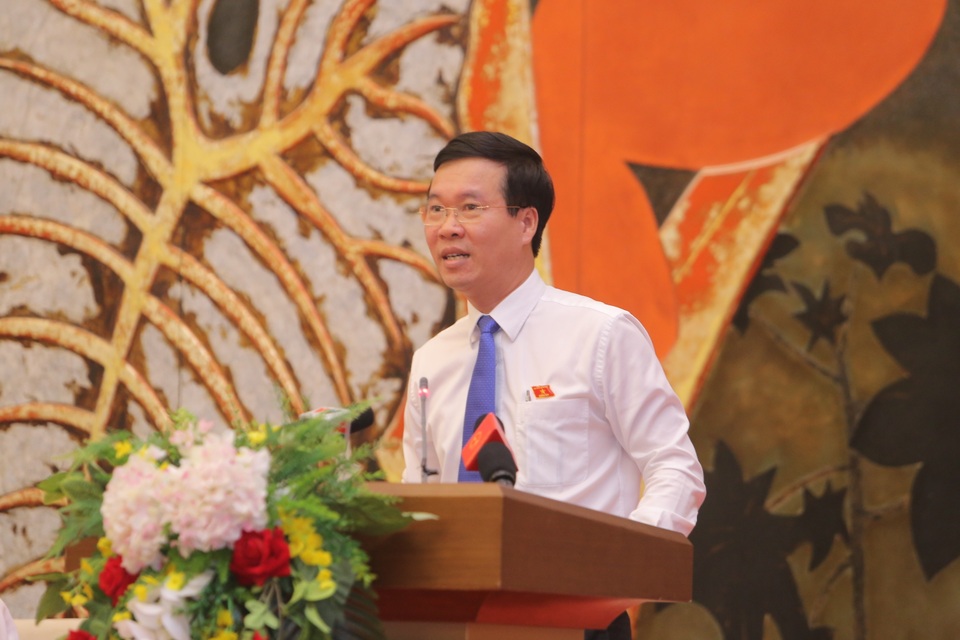 Chủ tịch Quốc hội gặp mặt, tuyên dương người làm báo tiêu biểu toàn quốc  - 2