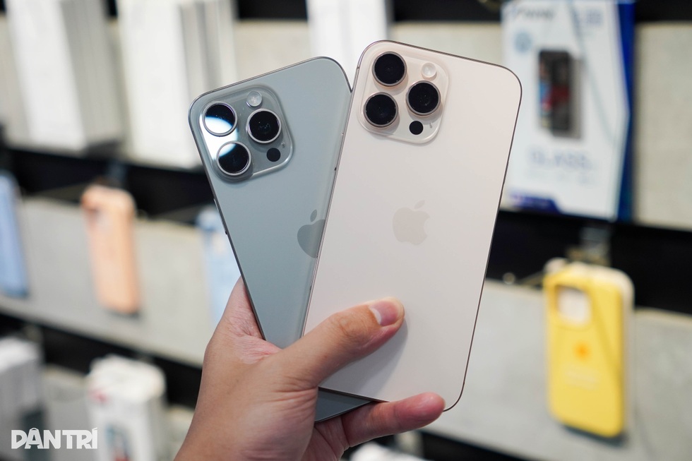 iPhone 16 Pro Max đọ dáng iPhone 15 Pro Max - 6 iPhone 16 Pro Max đọ dáng iPhone 15 Pro Max - 6