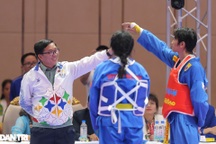 Nữ võ sĩ Vovinam Việt Nam giành HCV nhờ bốc thăm