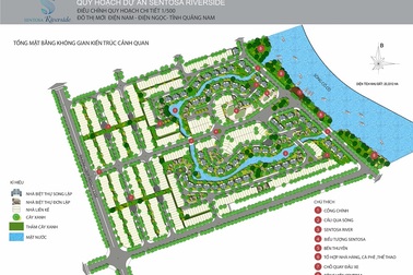 Công bố quy hoạch dự án resort bên sông - Sentosa Riverside