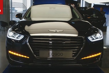 Cận cảnh xe sang Genesis G90 của Hyundai