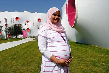 Vận động viên mang thai 8 tháng vẫn dự Olympic