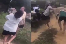 Xôn xao clip nữ sinh dùng dao giải quyết mâu thuẫn