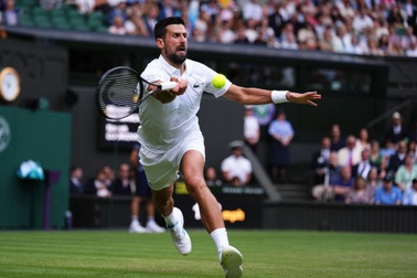 Djokovic cán mốc 100 chiến thắng ở Wimbledon