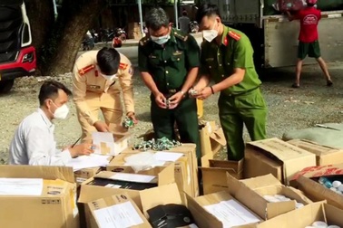 Bắt lô mỹ phẩm, linh kiện điện tử… nghi vấn nhập lậu, trị giá tiền tỷ