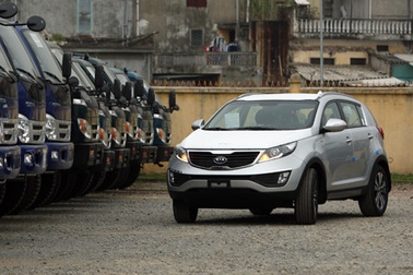 Trường Hải tăng giá một số xe Kia