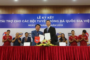 Đội tuyển Việt Nam có thêm nhà tài trợ mới