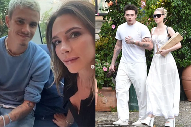 Romeo Beckham là người hòa giải cho mẹ và chị dâu