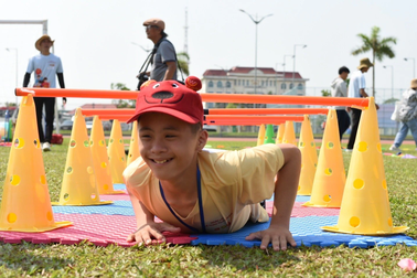Ngày hội thể thao cho gần 450 trẻ em và thanh, thiếu niên khuyết tật