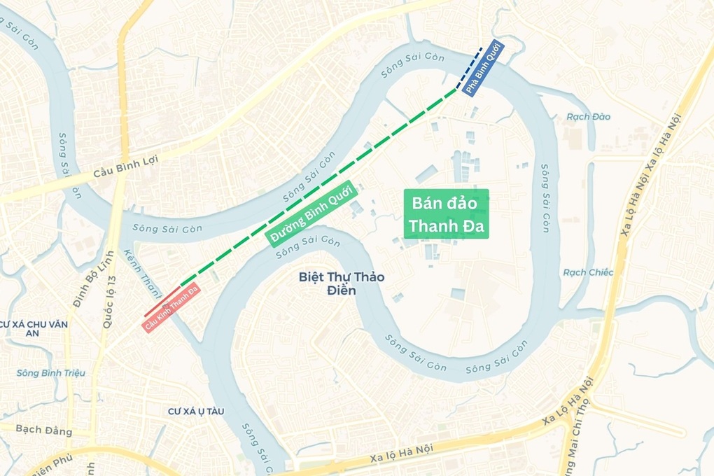 Bán đảo Thanh Đa sẽ trở thành khu đô thị và công viên ngập nước giữa TPHCM - 2 Bán đảo Thanh Đa sẽ trở thành khu đô thị và công viên ngập nước giữa TPHCM - 2