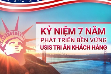 Ưu đãi lớn từ USIS nhân kỷ niệm 7 năm thành lập