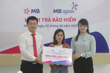 9 tháng đầu năm, MB Ageas Life thực hiện chi trả quyền lợi bảo hiểm trên 53,6 tỷ đồng