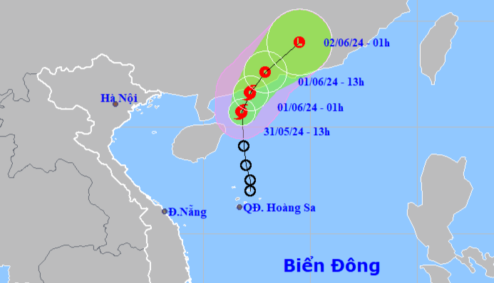 Biển Đông đón bão số 1 - 1