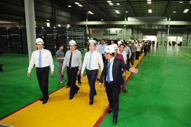 Hưng Yên: Khánh thành nhà máy ống nhựa tiêu chuẩn Đức trị giá 70 triệu USD