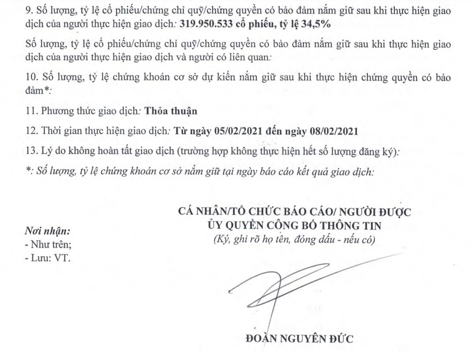 Bầu Đức bán rẻ gần 22 triệu cổ phiếu Hoàng Anh Gia Lai - 2 Bầu Đức bán rẻ gần 22 triệu cổ phiếu Hoàng Anh Gia Lai - 2