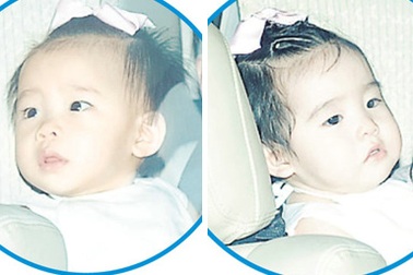 Cặp sinh đôi của Lê Tư lần đầu lộ diện 