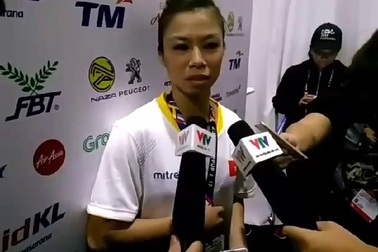Hoàng Thị Phương Giang chia sẻ cảm xúc sau khi giành HCV Wushu