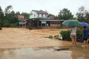 Mưa lớn gây ngập lụt, sạt lở đất nhiều nơi ở Bắc Ninh, Thái Nguyên