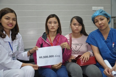 Gần 100 triệu đồng đến với người mẹ đáng thương bị tim nặng