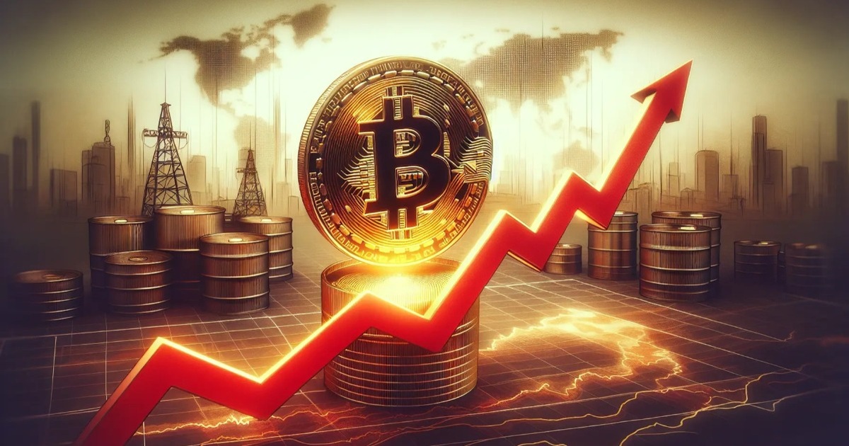 Vàng thất thế, bitcoin bất ngờ tỏa sáng giữa tâm bão xung đột