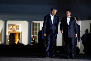 Tổng thống Obama đi dạo, ăn tối riêng với ông Tập