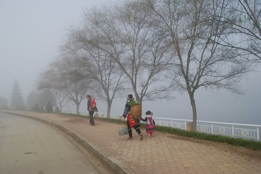 Nhịp sống Sa Pa trong giá lạnh dưới 10 độ C