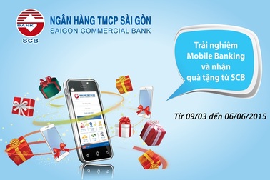 Tận hưởng ưu đãi cùng SCB Mobile Banking