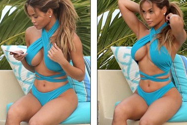 Áo tắm siêu mát mẻ của tình cũ 50 cent