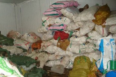  Phát hoảng với kho chứa thịt ngoại trôi nổi 