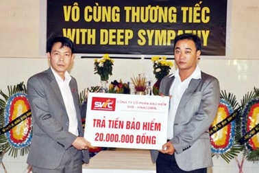 12 nạn nhân vụ chìm tàu được nhận tiền bảo hiểm