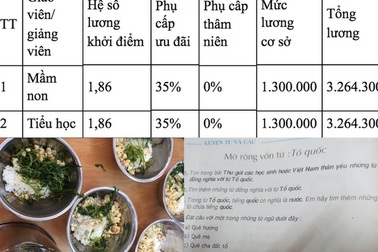 Lùi triển khai chương trình GDPT mới; lương giáo viên từ 3-10 triệu/tháng
