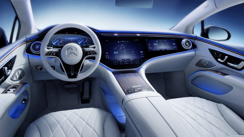 Không gian nội thất gây tò mò và choáng ngợp của Mercedes-Benz EQS - 1 Không gian nội thất gây tò mò và choáng ngợp của Mercedes-Benz EQS - 1