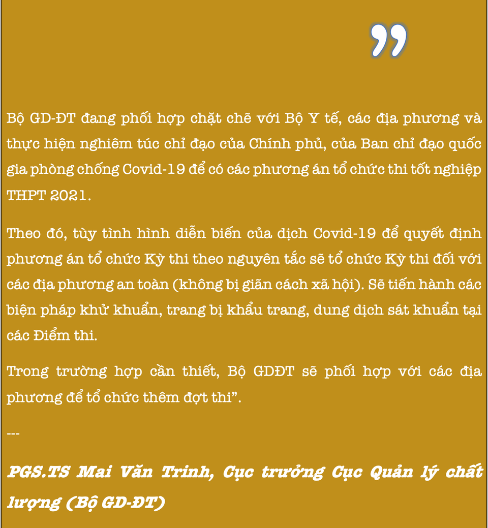 Ngành Giáo dục căng mình ứng phó Covid-19, vẫn tổ chức thi tốt nghiệp THPT - 2 Ngành Giáo dục căng mình ứng phó Covid-19, vẫn tổ chức thi tốt nghiệp THPT - 2