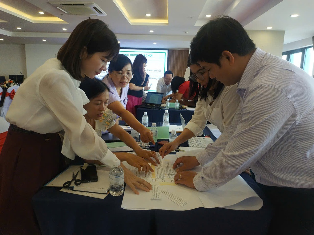 VVOB tập huấn mở rộng Học thông qua chơi trên toàn quốc - 3 VVOB tập huấn mở rộng Học thông qua chơi trên toàn quốc - 3