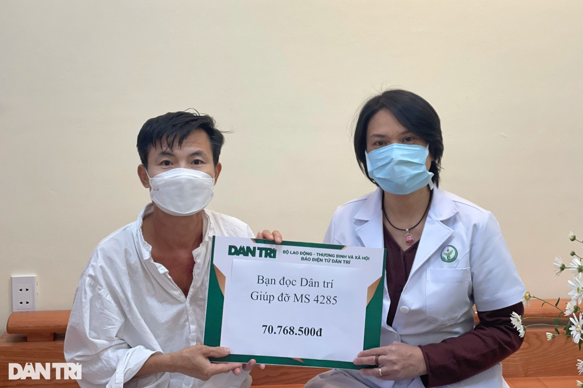 Hơn 70 triệu đồng đến với người đàn ông thoát án tử từ trái tim hiến tặng - 1 Hơn 70 triệu đồng đến với người đàn ông thoát án tử từ trái tim hiến tặng - 1