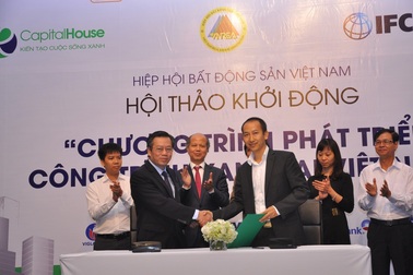 Capital House tài trợ 1 triệu USD phát triển công trình xanh