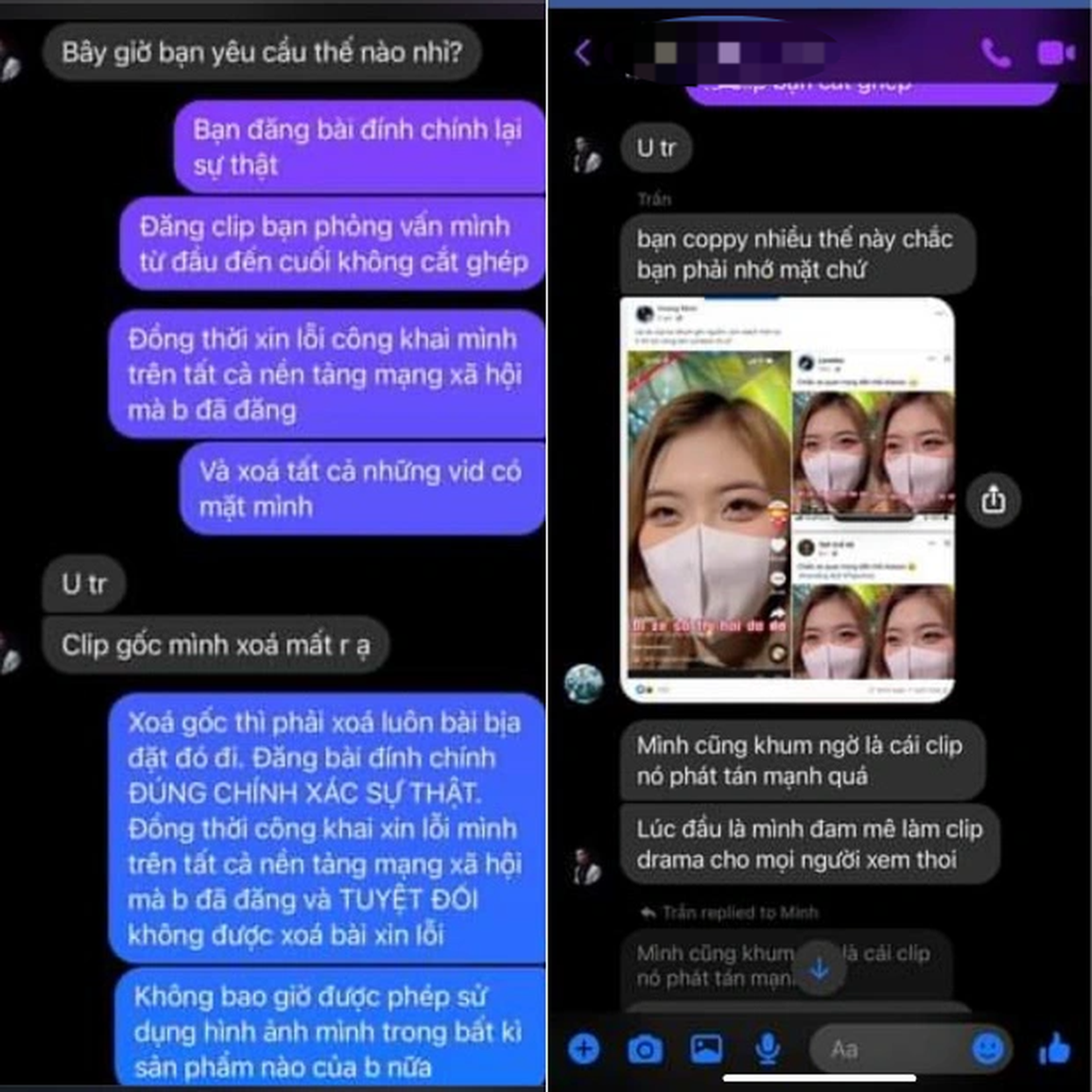 Cô gái là nạn nhân của chiêu trò cắt ghép video, câu view bẩn - 3 Cô gái là nạn nhân của chiêu trò cắt ghép video, câu view bẩn - 3