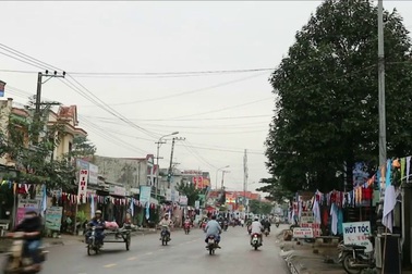 Đường phố tại Giáo xứ Trà Kiệu trang hoàng lộng lẫy đón Giáng sinh