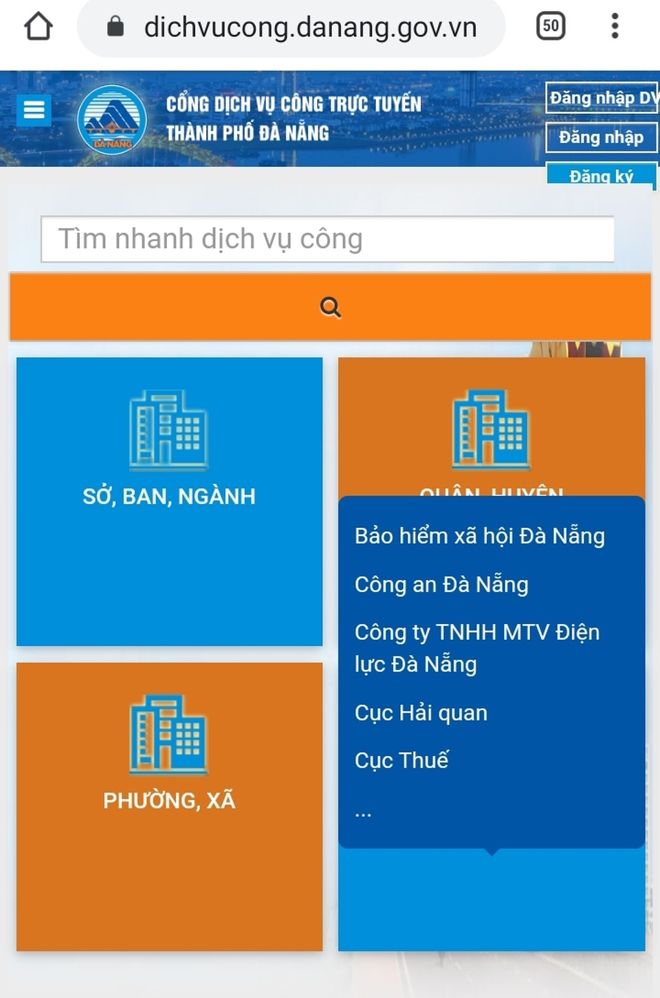 Đà Nẵng khuyến nghị người dân dùng dịch vụ công trực tuyến để phòng chống virus corona - 1 Đà Nẵng khuyến nghị người dân dùng dịch vụ công trực tuyến để phòng chống virus corona - 1